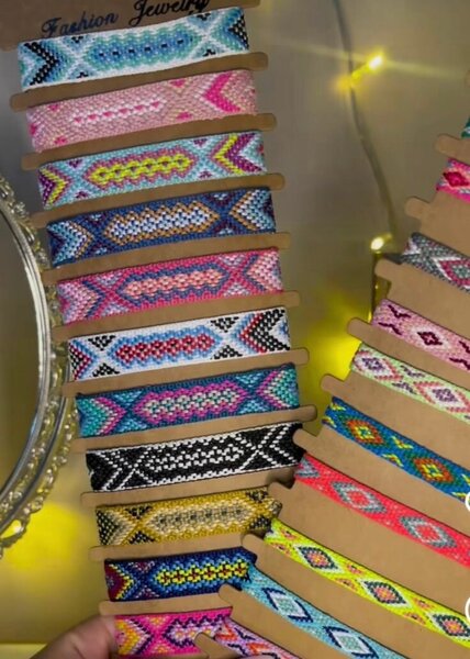 Bracelets bohème multicolores