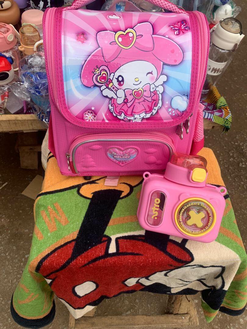 Cute Kids Backpack and Camera Set
