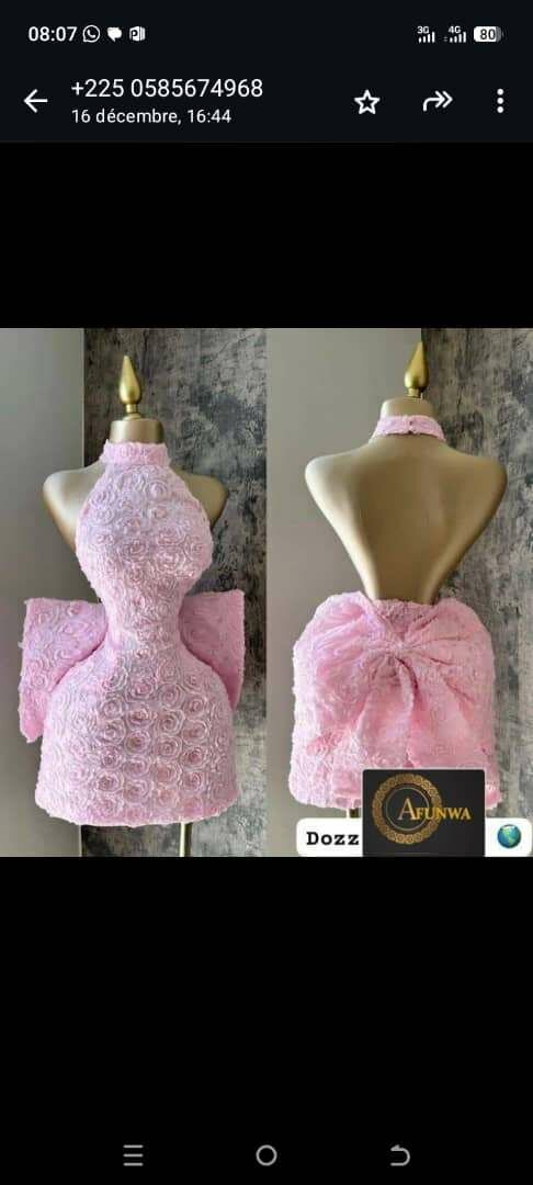 Robe élégante à strass