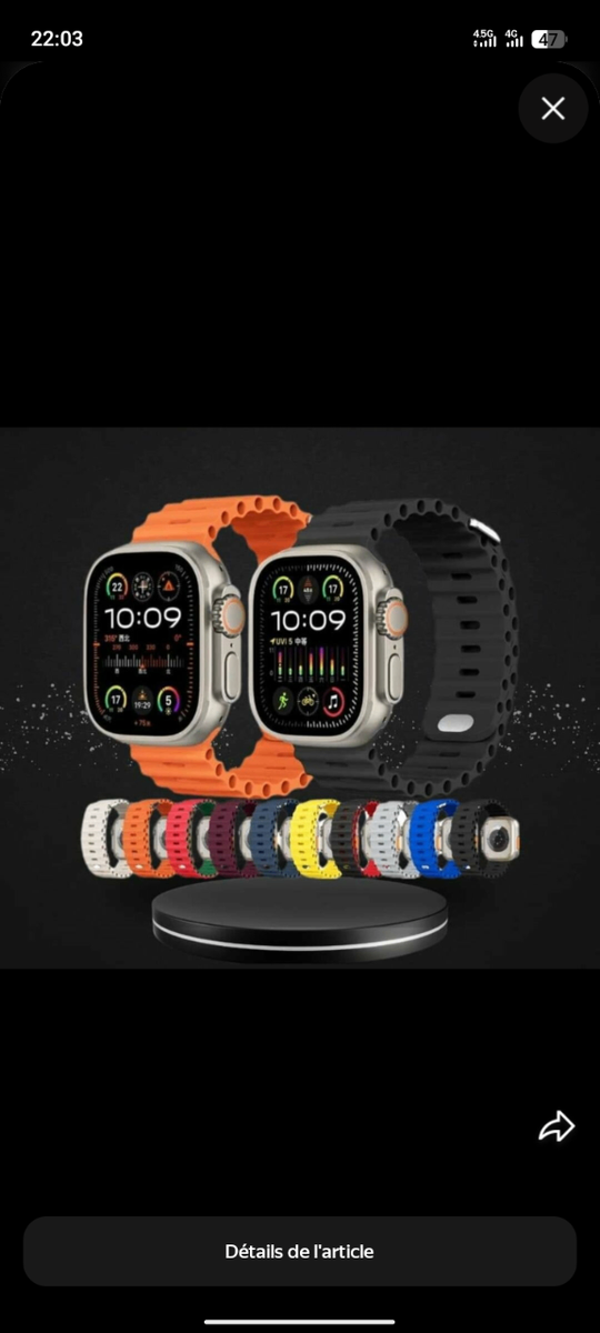 Montres intelligentes sportives