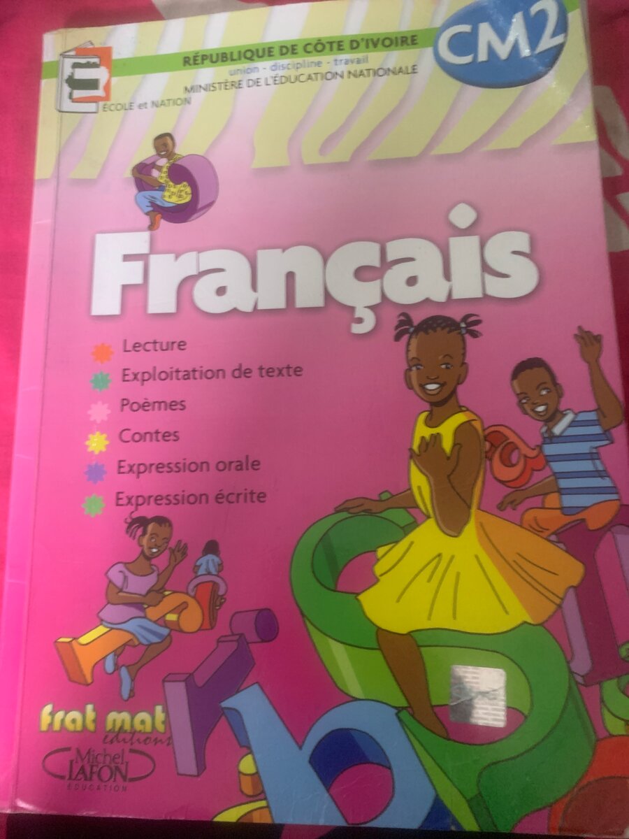 Livre de fançais CM2