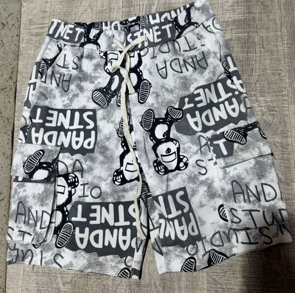 Shorts imprimés Panda