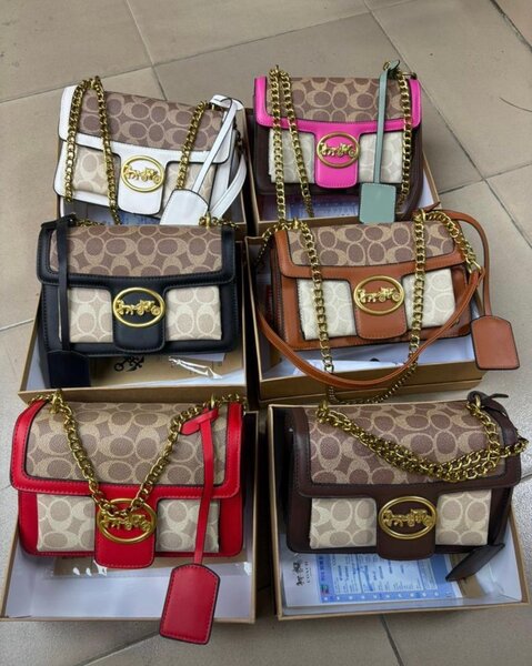 Sac à main Coach en cuir pour femme