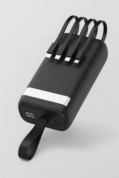 Powerbank 4 câbles très puissa