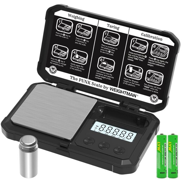 pèse-grammes numériques avec poids détalonnage 50G