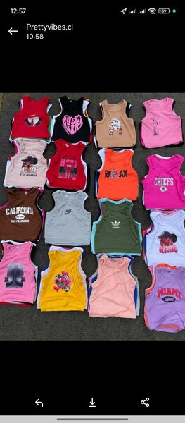 Débardeurs pour Enfants Imprimés