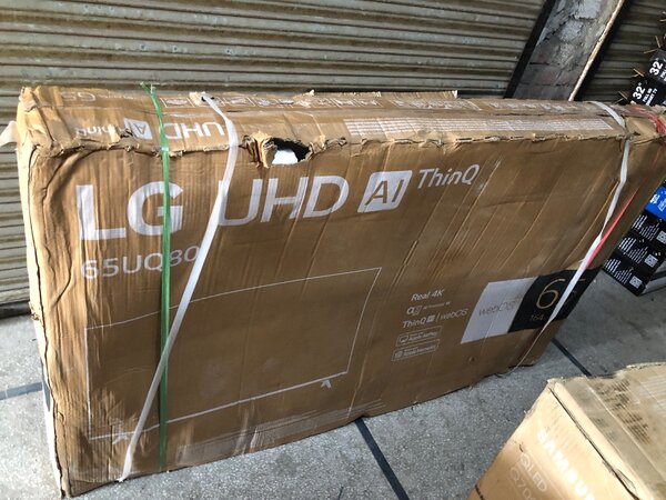 Lg original 4k uhd led tv ThinQ AI made in egypt.