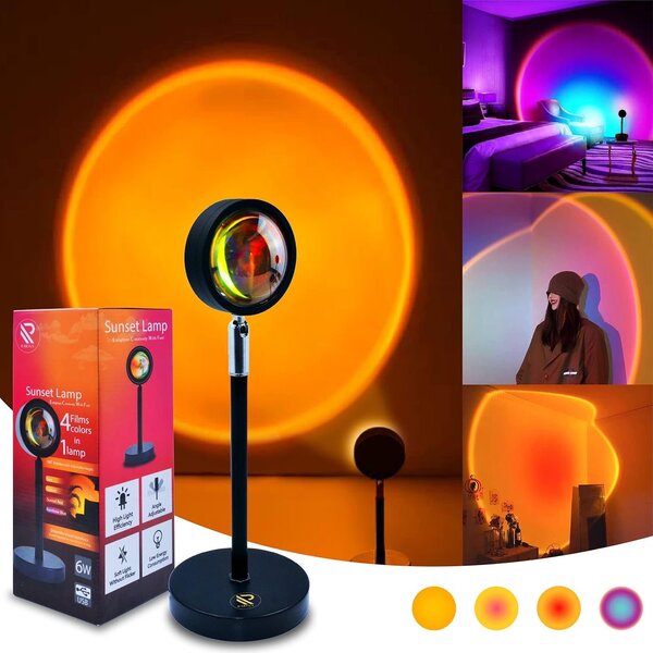 Lampe de projection LED réglable