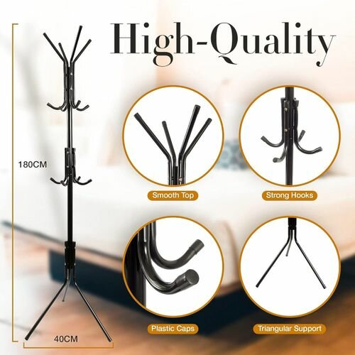 Portemanteau métal multifonction