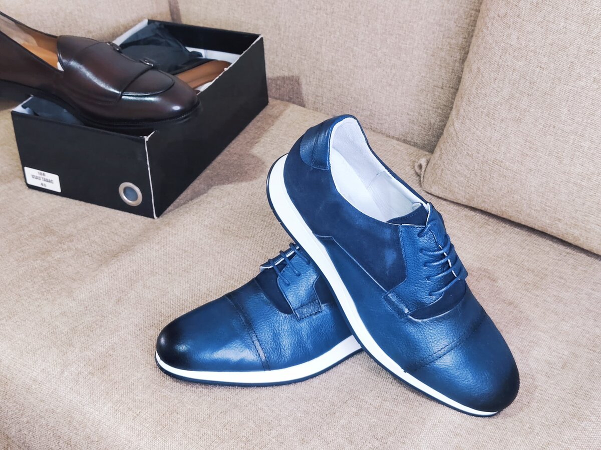 Chaussures homme en cuir
