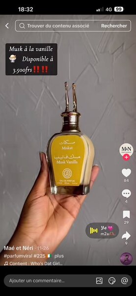 Parfum Musc Vanille Luxe