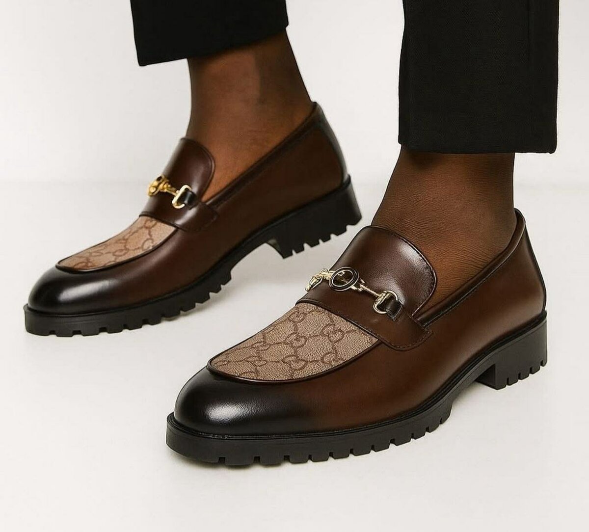 Mocassins en cuir élégants