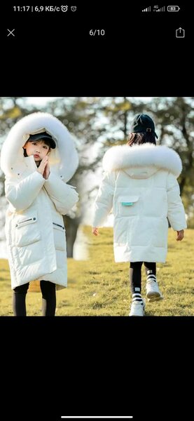 Детский куртка для девочек