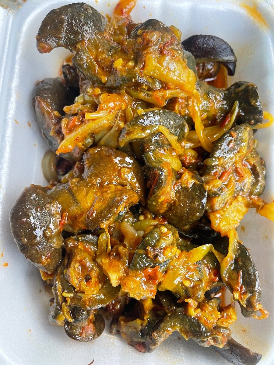 Délicieux escargots épicés