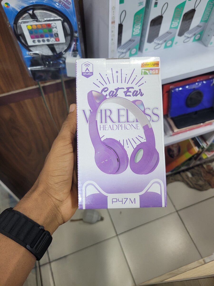 Casque Sans Fil Oreilles de Chat