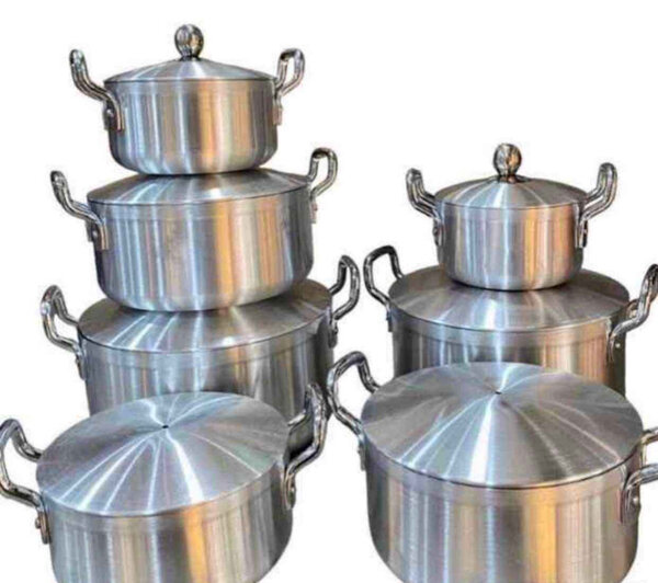 Batterie de Cuisine Inox 12 Pièces