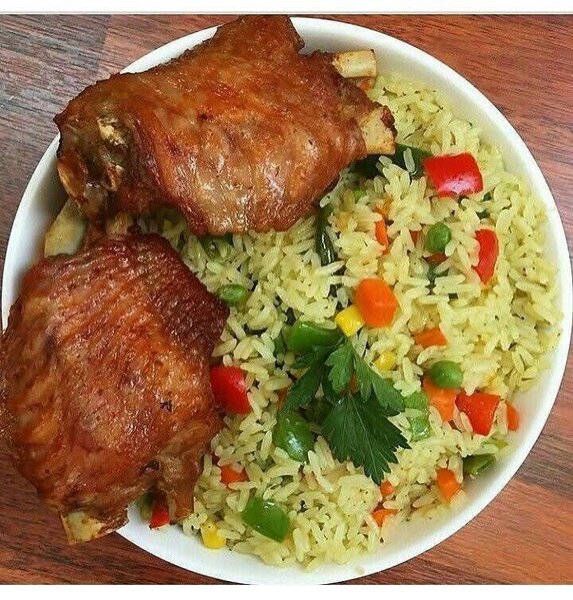 Riz au Poulet Grillé