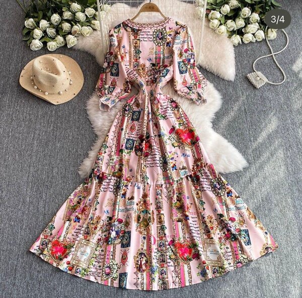 Robe longue bohème chic