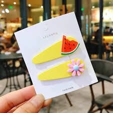 Korean tik tak fruit pin for girls