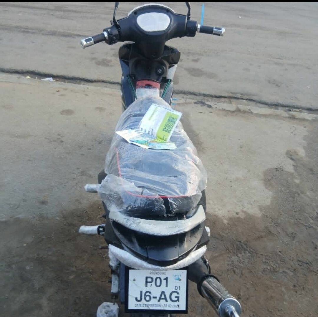 Casque de moto KTM noir