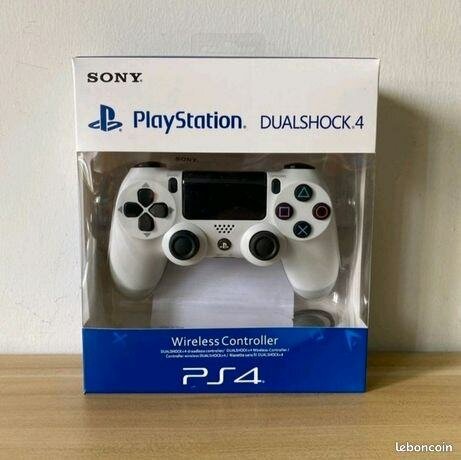 Manette PS4 DualShock 4 Blanc