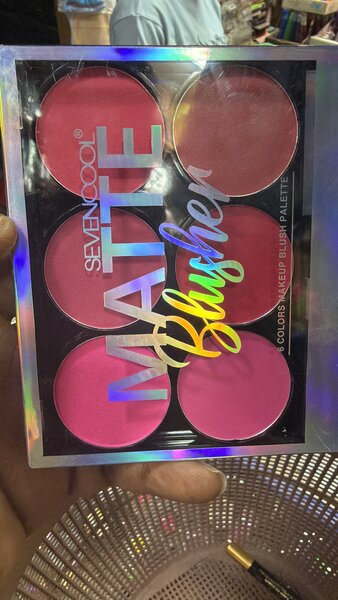 Palette de fards à joues matte