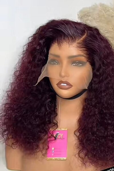 Perruque Lace Front Bouclée