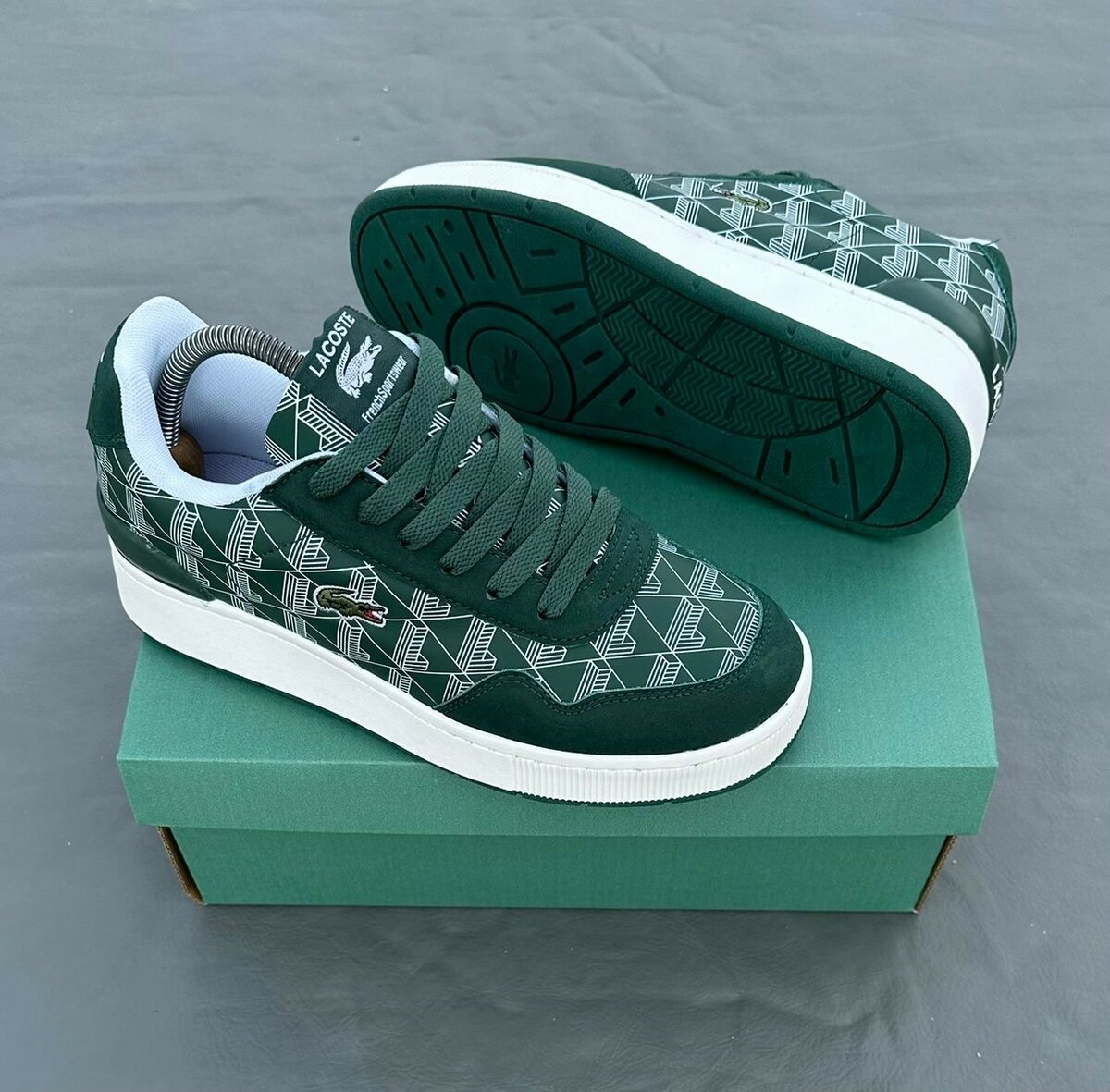 Baskets Lacoste Vertes