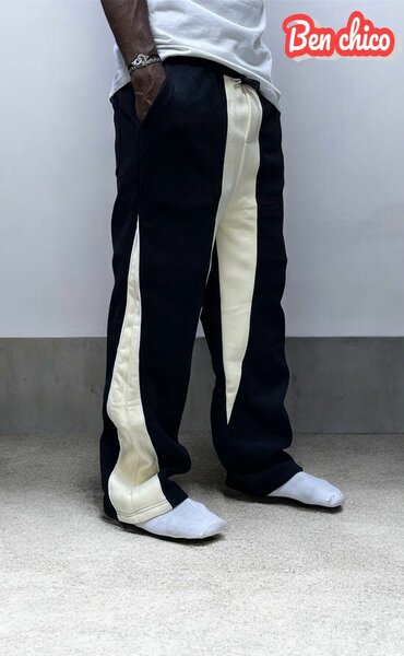 Pantalon homme bicolore élégant