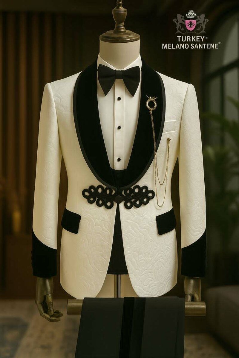 Costume de Mariage Classique Homme
