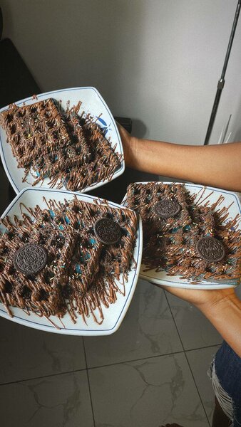 Gaufres au Chocolat Décadentes