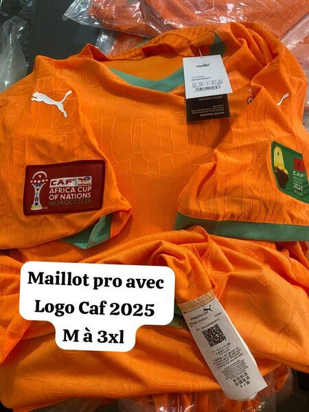 Maillot Côte d'Ivoire CAF