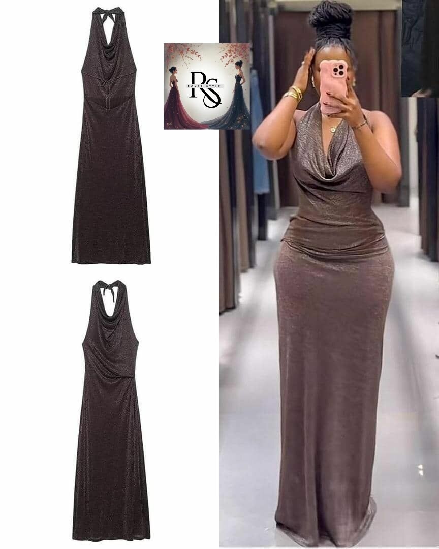 Robe longue élégante soirée