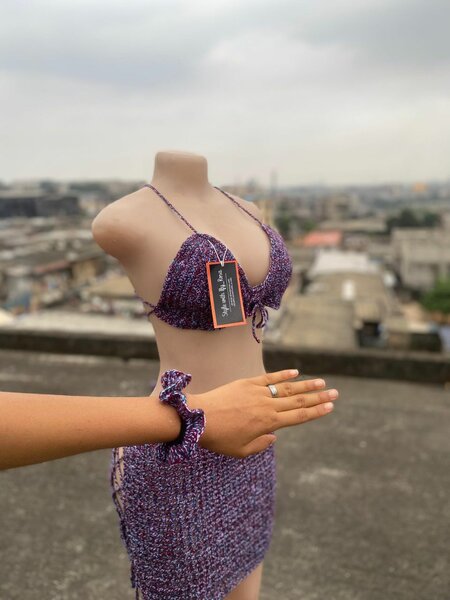 Handmade Knitted Bikini Set