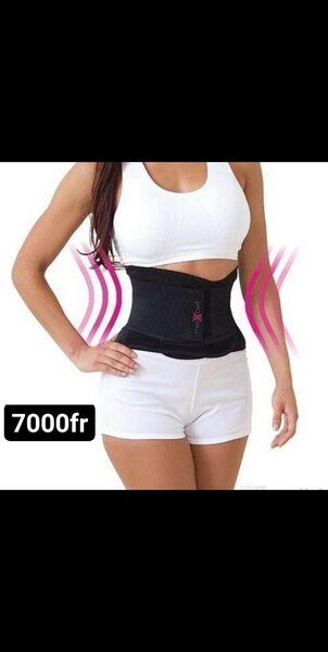 Corset taille femme noir