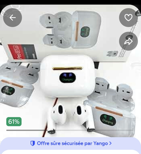 Écouteurs pro8 plus