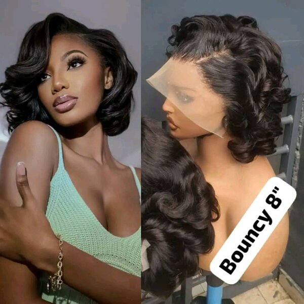 Perruque ondulée "Bouncy 8"