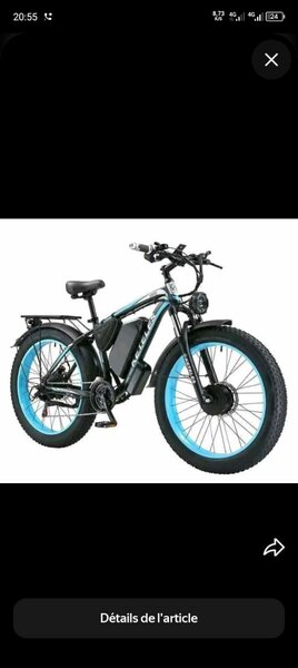 Vélo électrique tout-terrain