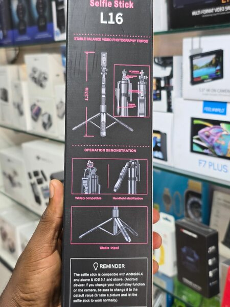 L16 Selfie Stick Tripod 157cm