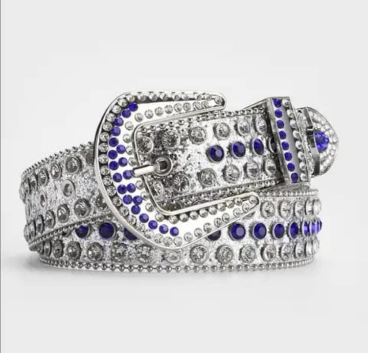 Ceinture en strass glamour