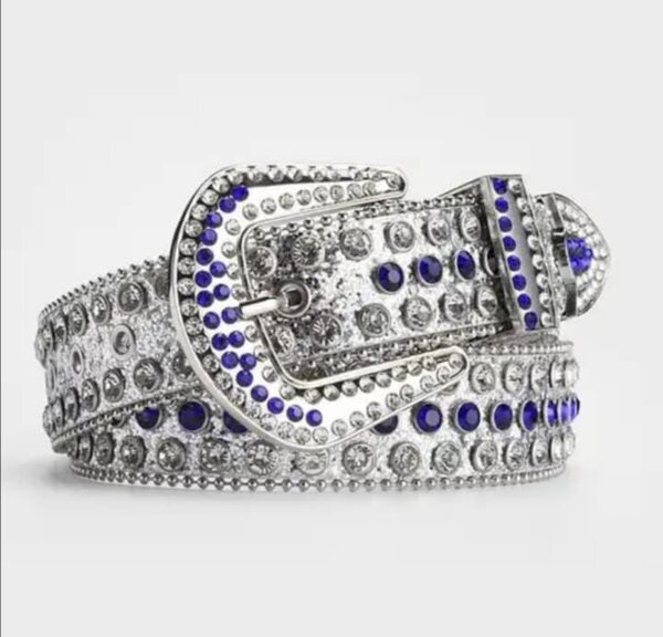 Ceinture en strass glamour