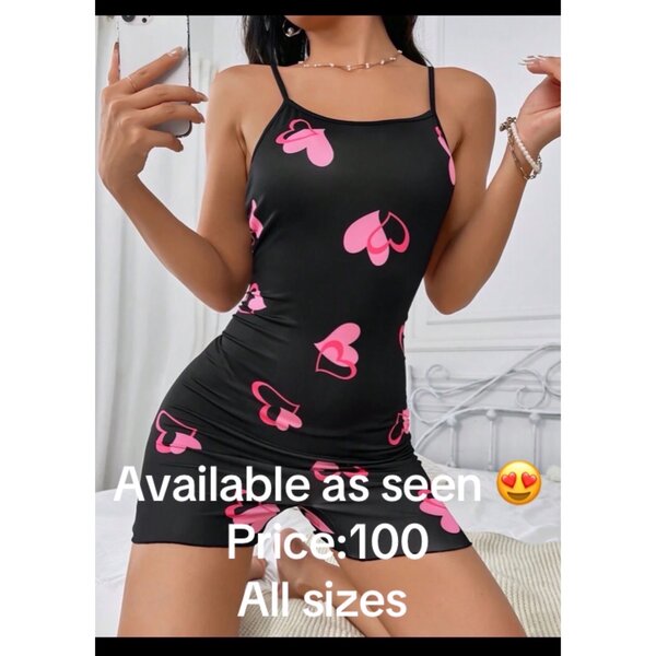 Love patterns romper