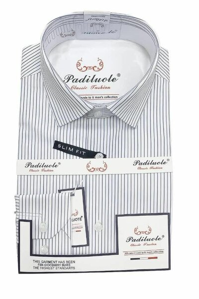 Chemise à rayures homme