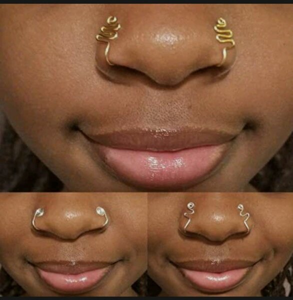 Piercings de nez élégants