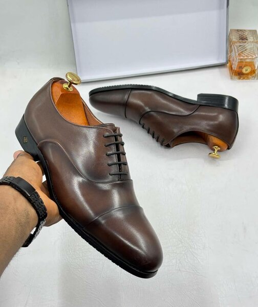 Solid Leather Formal Shoes