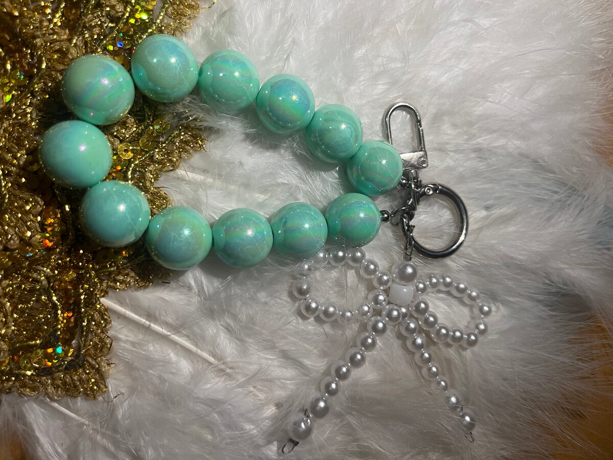 Bracelet perles avec pendentif