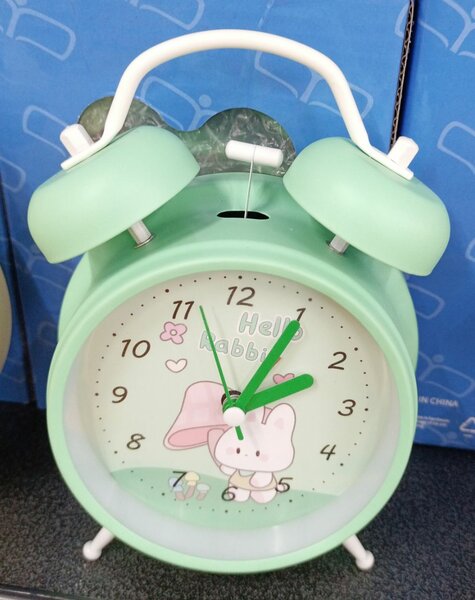 Réveil Vintage Lapin Vert