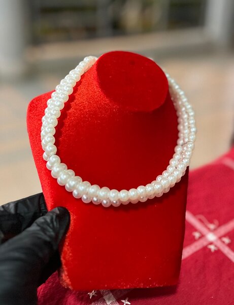 Collier Perles Élégant