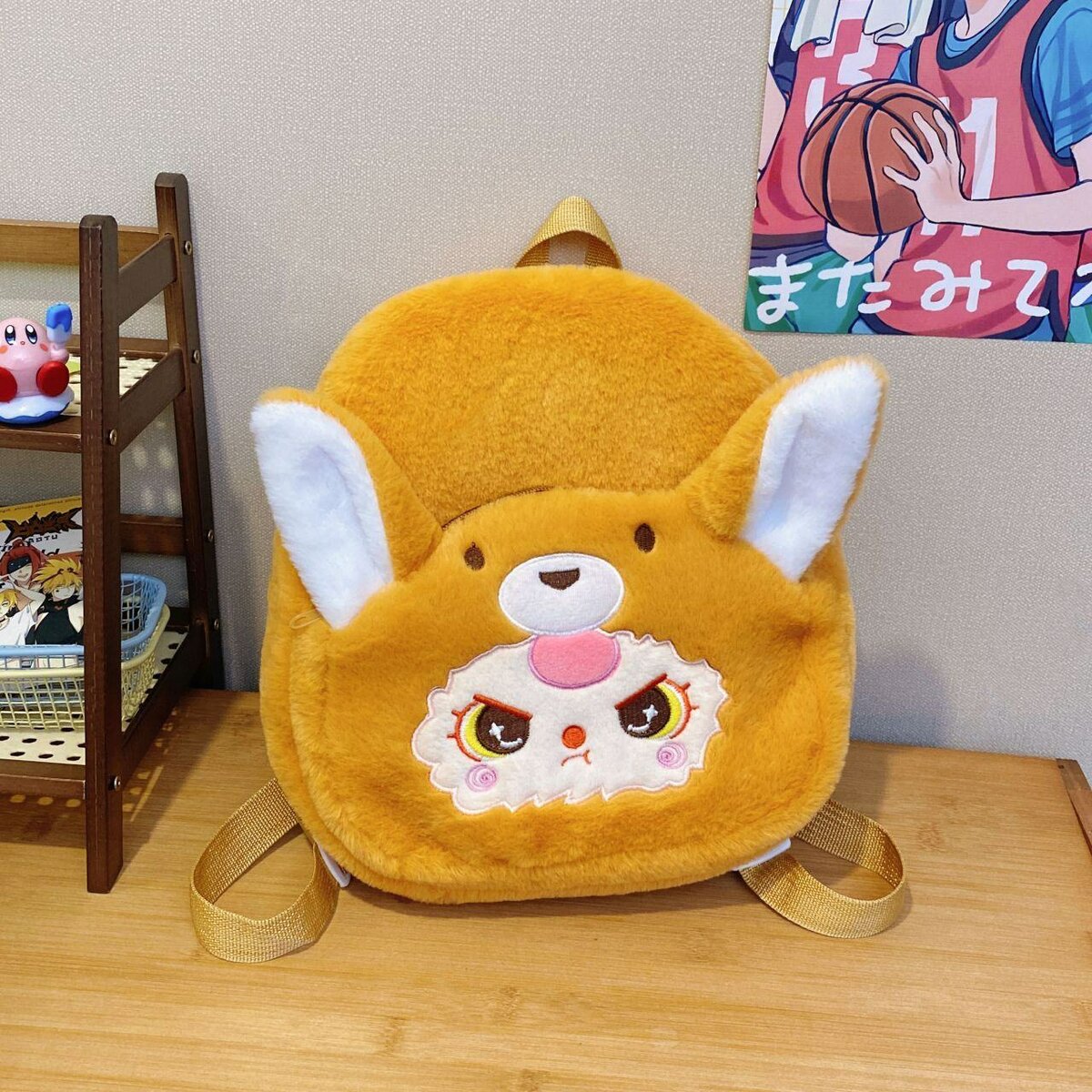 Sac à dos en peluche mignon