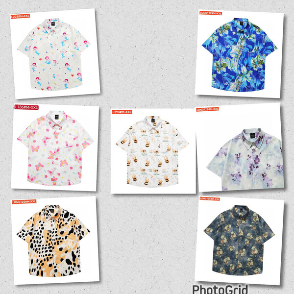 Chemise Colorée à Motifs Homme